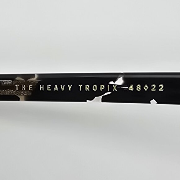 *SOLD*Crap Eyewear The Heavy Tropix Black Tortoise Frame Polarized Grey Sunglass - Picture 13 of 16